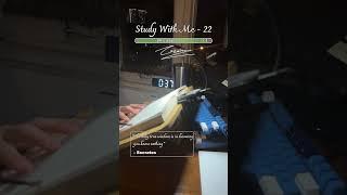 1-HOUR Study with me | Total 55.5h #shorts #studywithme #timelapse