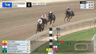 Gulfstream Park Carrera 6 - 15 de Noviembre 2024