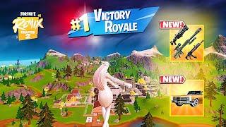 85 Elimination Solo Vs Squads "Zero Build" Gameplay Wins (Fortnite Remix chapter 2 PC)