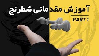 آموزش مقدماتی شطرنج / قسمت اول / شناسایی مهره ها و مبانی ابتدایی شروع بازی در شطرنج