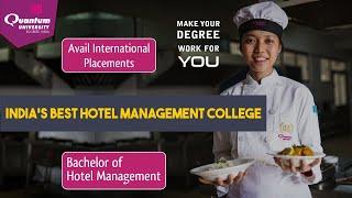 Best Hotel Management College for BHM | International Placements| Courses After 12th | Hospitality