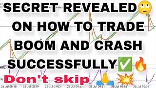 APPLY THIS METHOD AND START MAKING DAILY PROFITS TRADING BOOM AND CRASH