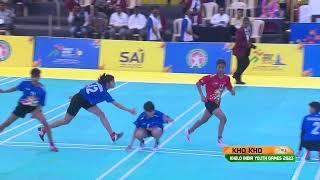 KHO KHO (Girls) - Rajasthan vs Delhi, Khelo India Youth Games 2023 Chennai