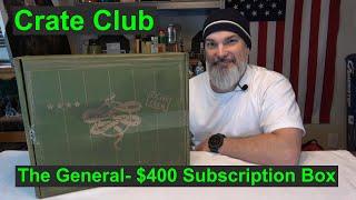 Crate Club "The General" $400 Subscription Box!!!