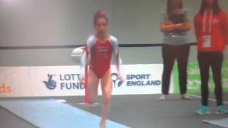 2015 School Games Zoe Simmons WAL Vault 2 Apparatus Finals