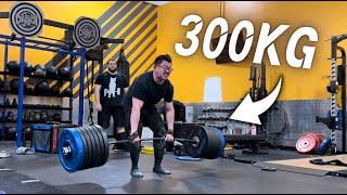 【300KG/661lbs】硬拉｜腰突后的PR !!!