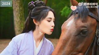 Peng Xiaoran spends a day with a horse! (2024) || shooting || cdrama