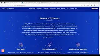 Become a part of a promising platform by making secure transactions with TYV Coin