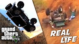 GTA 5 VS REAL LIFE 6 ! (fun, fail, stunt, ...)