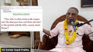 SB 5.14.9 Sex Life | HG Sundar Gopal Prabhu