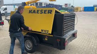 Kaeser M122 Deutz 11 1 m3   min 10 Bar 83 kW Mobiele Diesel Compressor stocknr 5972