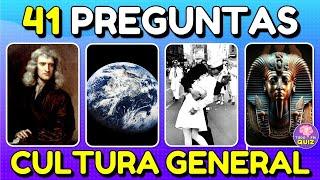 ¿Cuánto Sabes de "CULTURA GENERAL"? ‍| 41 Preguntas | Test/Trivia/Quiz