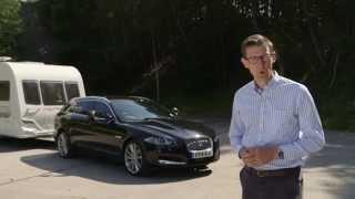 Practical Caravan reviews the Jaguar XF Sportbrake