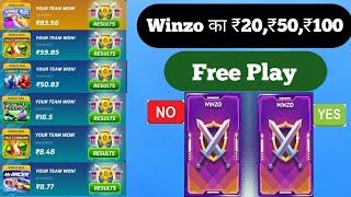 Winzo game kaise jite | Winzo World War Trick | Winzo World War Card Select trick