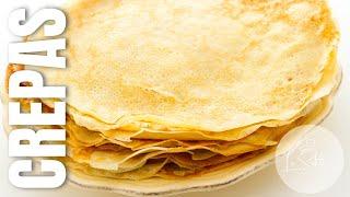 Como hacer CREPAS, FACILES y RAPIDAS