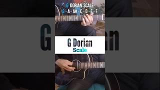G Dorian Scale | Guitar Scales for Beginners | Guitar Theory with Aman Verma #learnguitar