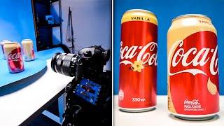 Сняли рекламу COCA COLA за 5 МИНУТ в домашних условиях!