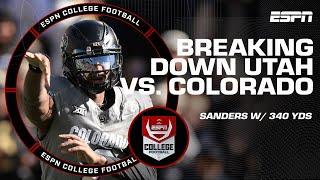 Film breakdown of Shedeur Sanders’ BIG GAME vs. Utah ( @ModeloUSA)  | The College Football Show