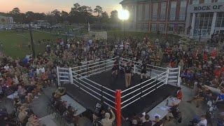 Fight Night: during Marne WeekSoldiers duke it out