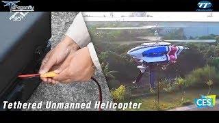 TTRobotix Dragonfly - Tethered Unmanned Helicopter Dragonfly LTE-Equipped Drone aka AT&T FLYING COW