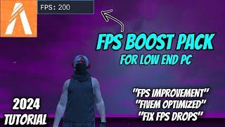 FiveM | FPS Boost Graphics Pack (UPDATED 2024) +200 FPS & NO PROPS V2 “TUTORIAL”