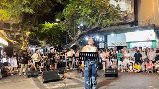 When We Were Young - Adele (Live at Hanoi walking street) #haa