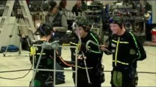 Making-off «Tintin», Nick Frost and Simon Pegg