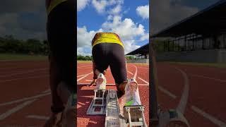 Block Start Short | 100m | Athletic  #asmr #blockstart #trainingdiaries #100m