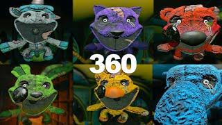 I found ALL Smiling Critters + Catnap in 360