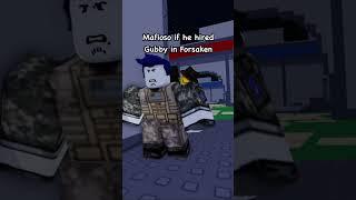 Gubby VS Survivor be like  | FORSAKEN ANIMATION #forsaken #roblox