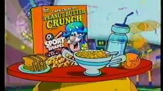 Captain Crunch - Peanut Butter Crunch Sport Shapes - 2001