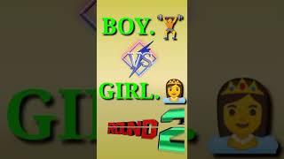 # VS ️ # New # short# girl vs boy shorts viral # New boy vs girl car driving # New girl vs boy 