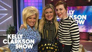 'Long Island Medium' Theresa Caputo Gives Kelly Clarkson & Her Stylist An Emotional Psychic Reading