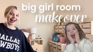 BIG GIRL ROOM MAKEOVER!!!