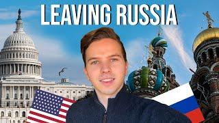 Leaving Russia  Travel Vlog to Washington DC 