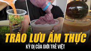 TRÀO LƯU ẨM THỰC KỲ DỊ “TRÀ SỮA MẮM TÔM” HAY “BÚN RIÊU KEM” GÂY CHOÁNG CỦA GIỚI TRẺ VIỆT