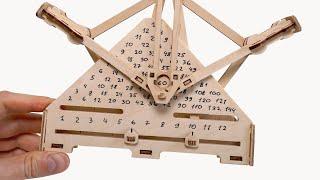 Mechanical Calculator out of Plywood | Multiplier