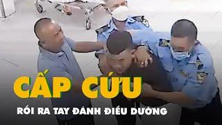 Trích xuất camera vụ thanh niên vào viện xin cấp cứu rồi ra tay đấm điều dưỡng