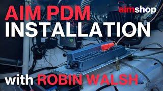 AIM PDM INSTALL + ECU RELOCATION W202 AMG TRACK CAR | AimShop w/ Robin Walsh