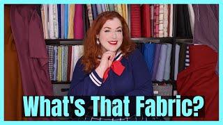 All About Fabric -- A Historical Costumer's Guide