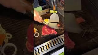 凌晨12點營業的牛排店，戰斧牛排才要68，老闆幽默牛排香#牛排#美食#街頭小吃