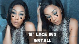 START TO FINISH WIG TUTORIAL | 10" BOB WIG |FT. POSHLIFE HAIR