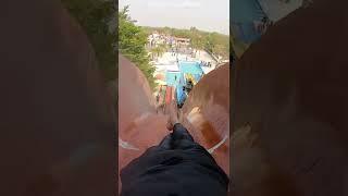 Free Fall Water Slide at Dream Valley Resort #shorts #traveldude9 #india