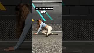 Hip flexibility yoga for stress relief.