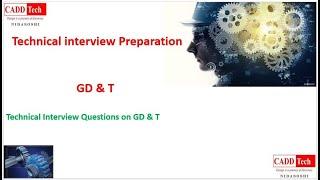 Mechanical Technical Interview Questions | GD & T (Geometric Dimensioning & Tolerance) | Part 5