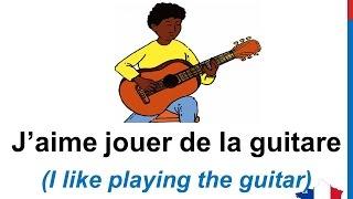 French Lesson 21 - HOBBIES in French SPORTS Vocabulary - Passe-temps Loisirs Pasatiempos en francés