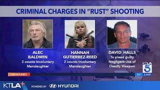 Alec Baldwin facing involuntary manslaughter charges for fatal shooting on 'Rust' film