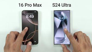 iPhone 16 Pro Max vs S24 Ultra - SPEED TEST