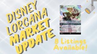 Disney Lorcana Market Update - Tinker Bell is FLYING off the Shelves.