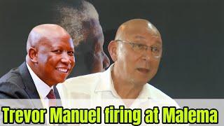 Trevor Manuel Firing at EFF & Julius Malema for their statement on Pravin Gordhan passing.